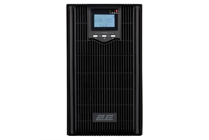 Джерело безперебійного живлення 2E PS3000L, 3000VA/2400W, на зовнішні АКБ 4*12В, USB, 3xSchuko+3xC13