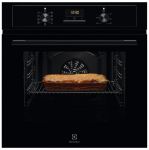 Духова шафа Electrolux електрична, 65л, A, дисплей, конвекція, телескопічні напрямні, чорний Духова шафа Electrolux електрична, 65л, A, дисплей, конвекція, телескопічні напрямні, чорний