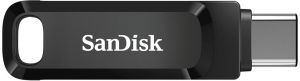 Накопичувач SanDisk   32GB USB 3.1 Type-A + Type-C Ultra Dual Drive Go Чорний