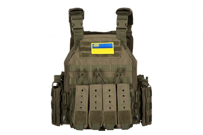 Плитоноска 2Е, Тип 3, Combat, швидке скидання, зелена