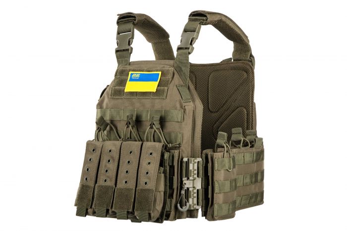 Плитоноска 2Е, Тип 3, Combat, швидке скидання, зелена