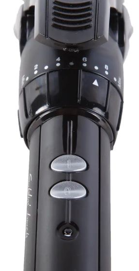 Плойка Babyliss Pro 180 large, 80Вт, темп.режимів-10, D -32mm, 110-180С, метал, чорний