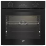 Духова шафа Beko електрична, 72л, A, дисплей, конвекція, телескопічні направляючі, чорний
