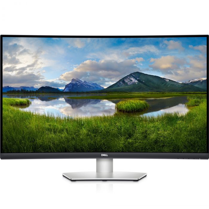 Монітор DELL 31.5" S3221QSA 2xHDMI, DP, USB, MM, VA, 3840x2160, sRGB 99%, CURVED, FreeSync, HAS, HDR