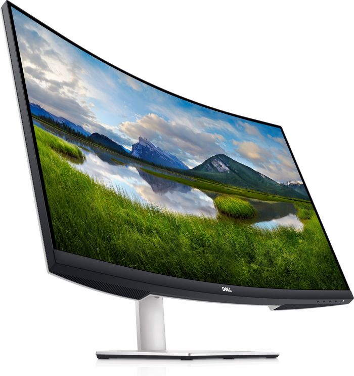 Монітор DELL 31.5" S3221QSA 2xHDMI, DP, USB, MM, VA, 3840x2160, sRGB 99%, CURVED, FreeSync, HAS, HDR