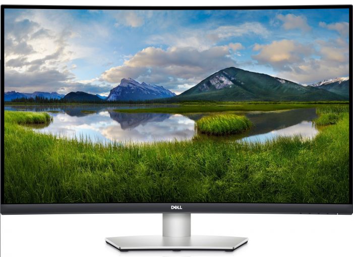 Монітор DELL 31.5" S3221QSA 2xHDMI, DP, USB, MM, VA, 3840x2160, sRGB 99%, CURVED, FreeSync, HAS, HDR