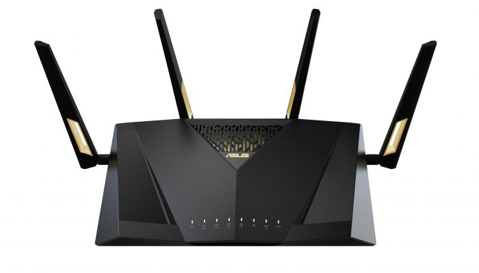 Маршрутизатор ASUS RT-AX88U PRO AX6000, 4xGE LAN, 2.5xGE WAN, 1x2.5GE WAN/LAN, 1xUSB3.2, 1xUSB2.0, MESH