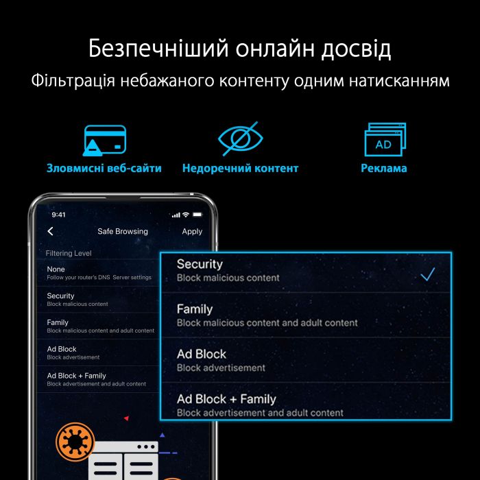 Маршрутизатор ASUS RT-AX88U PRO AX6000, 4xGE LAN, 2.5xGE WAN, 1x2.5GE WAN/LAN, 1xUSB3.2, 1xUSB2.0, MESH