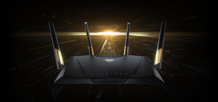 Маршрутизатор ASUS RT-AX88U PRO AX6000, 4xGE LAN, 2.5xGE WAN, 1x2.5GE WAN/LAN, 1xUSB3.2, 1xUSB2.0, MESH