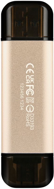 Накопичувач Transcend 128GB USB 3.2 Type-A + Type-C JetFlash 930 R420/W400MB/s Чорний