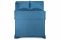 Простирадло на резинці Ardesto Mix&Match, 160х200+30см, 100% бавовна, сатин, синій