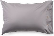 Наволочка Ardesto Mix&Match, 50х70см, 100% бавовна, сатин, сірий