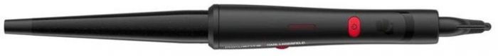 Плойка Rowenta x Karl Lagerfeld Conical Curler, конусна, 40Вт, 120-200С, турмалін, чорний