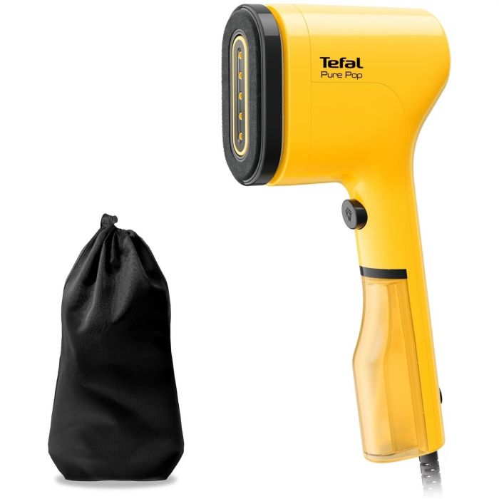 Відпарювач Tefal компактний Pure Pop, 1300Вт, 70мл, постійна пара - 20гр, жовтий
