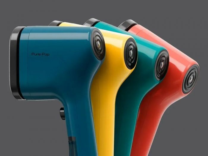 Відпарювач Tefal компактний Pure Pop, 1300Вт, 70мл, постійна пара - 20гр, жовтий