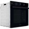 Духова шафа Whirlpool електрична, 71л, A+, дисплей, конвекція, телескопічні напрямні, пара, чорний
