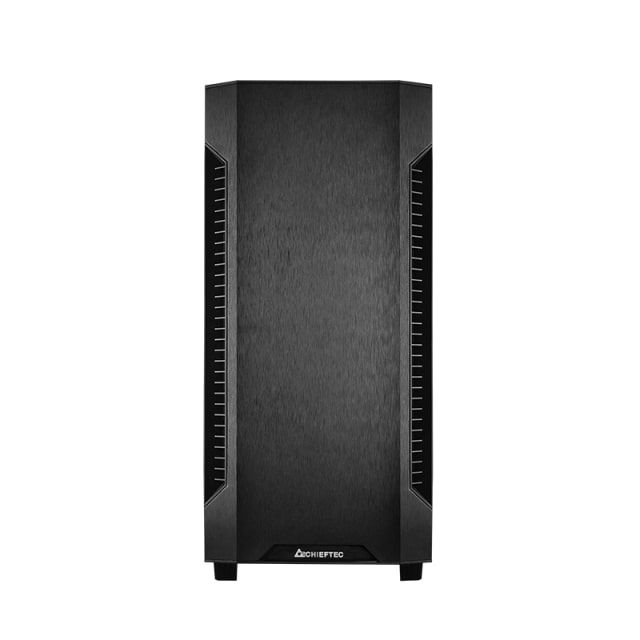 Корпус CHIEFTEC Elox AS-01B, без БЖ, 2xUSB3.2, 1xUSB2.0, 1x120мм, Sound insulated panels, VGA 320мм, LCS ready, ATX, чорний
