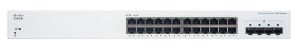 Комутатор Cisco CBS220 24хGE, 4x1G SFP, Smart Комутатор Cisco CBS220 24хGE, 4x1G SFP, Smart