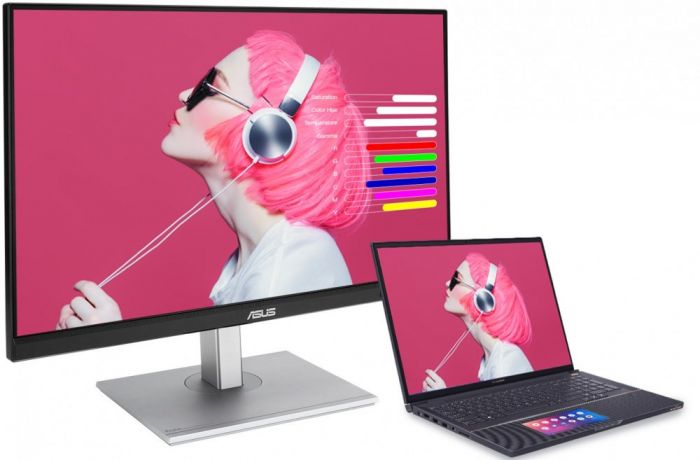 Монітор Asus 27" ProArt PA278CGV 2xHDMI, DP, USB-C, 4xUSB, MM, IPS, 2560x1440, 144Hz, 5ms, sRGB 100%, AdaptiveSync, Pivot, HDR400