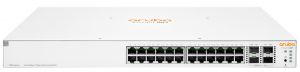 Комутатор HPE Aruba Instant On 1930, Class4 PoE 4SFP/SFP+ 370W Switch, 24xGE, 4xGE SFP ports, LT Warranty Комутатор HPE Aruba Instant On 1930, Class4 PoE 4SFP/SFP+ 370W Switch, 24xGE, 4xGE SFP ports, LT Warranty