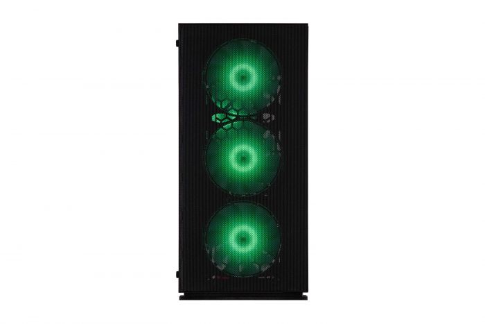 Корпус 2E GAMING Virtus Neo G3301N без БЖ 2xUSB3.0, 1xUSB2.0, 3x140мм ARGB, 1x120мм ARGB,  VGA 340мм, LCS ready, контролер з пультом, TG Side Panel, ATX, чорний