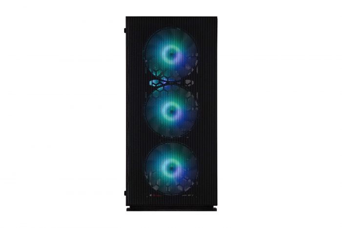 Корпус 2E GAMING Virtus Neo G3301N без БЖ 2xUSB3.0, 1xUSB2.0, 3x140мм ARGB, 1x120мм ARGB,  VGA 340мм, LCS ready, контролер з пультом, TG Side Panel, ATX, чорний