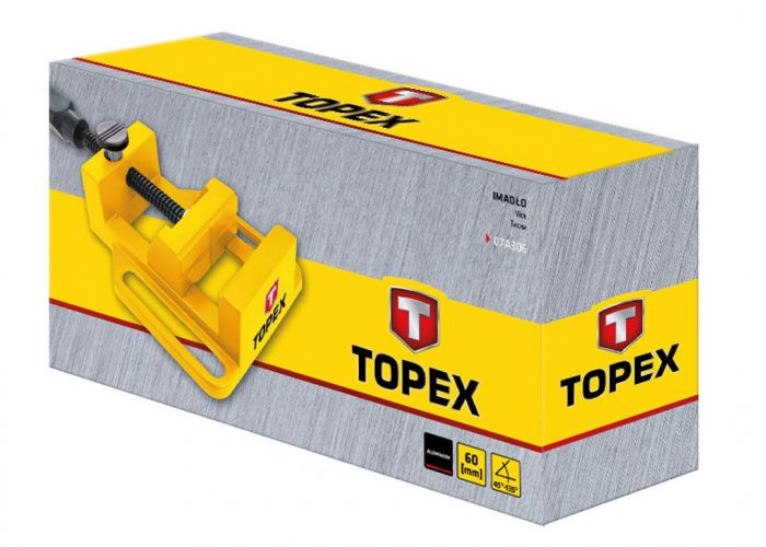 Лещата TOPEX, алюмінієві, 60мм, 0.44кг