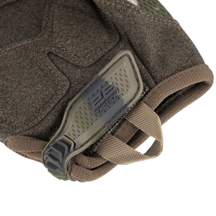 Рукавички тактичні 2E, безпалі, M, камуфляж