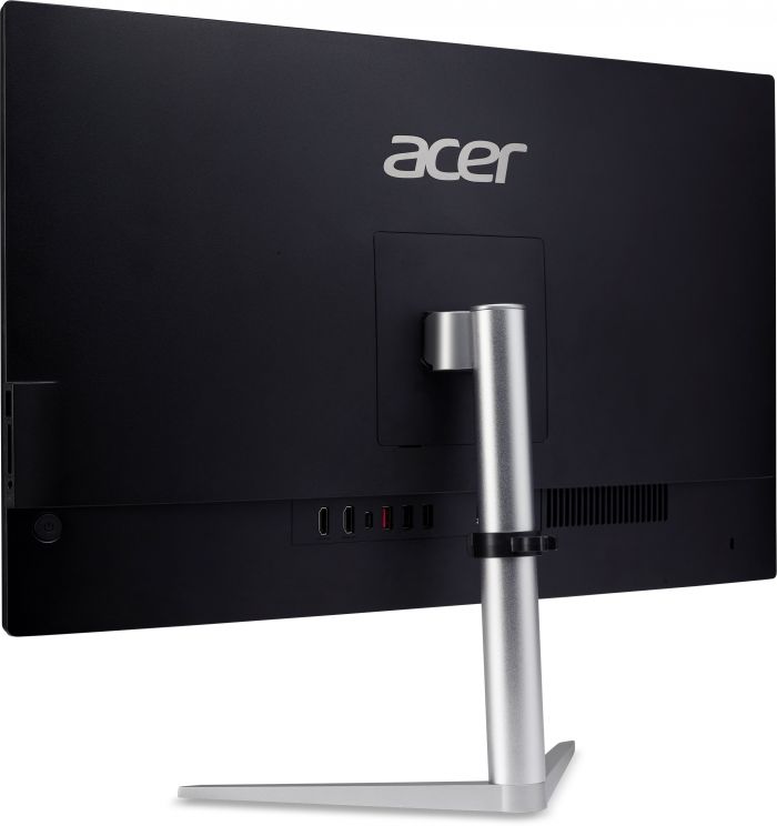 Комп'ютер персональний моноблок Acer Aspire C24-1300 23.8" FHD, AMD R5-7520U, 16GB, F512GB, UMA, WiFi, кл+м, без ОС, чорний