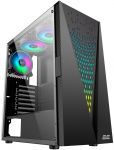 Корпус 2E GAMING Galaxy G2055 без БЖ 2xUSB3.0, 1xUSB2.0, 3x120мм ARGB, VGA 345мм, LCS ready, HUB, TG Side Panel, ATX, чорний