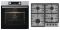 Комплект Gorenje (духовка електрична BO6737E02XK + варильна поверхня газова G642ABX), 743550, нерж.