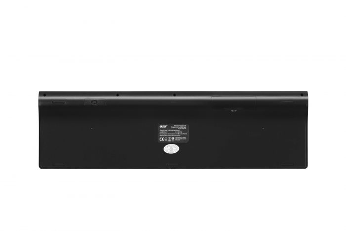 Клавіатура мембранна Acer OKR020, 109key, WL, EN/UKR/RU,чорний