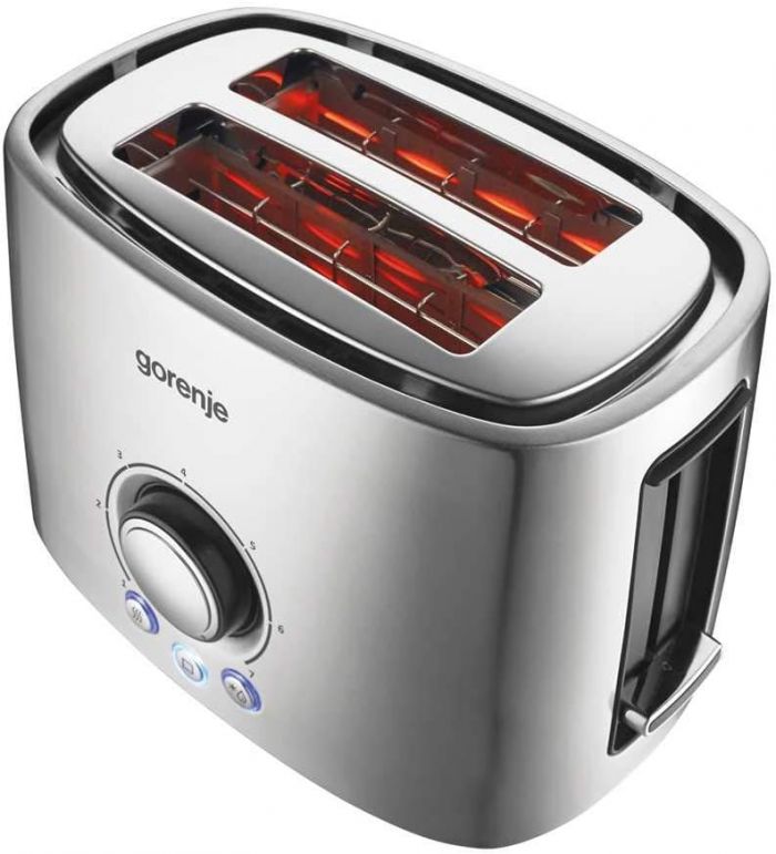 Тостер Gorenje 1000Вт, метал