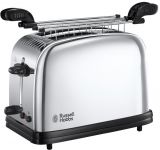 Тостер Russell Hobbs Chester 1200Вт, метал, сріблястий