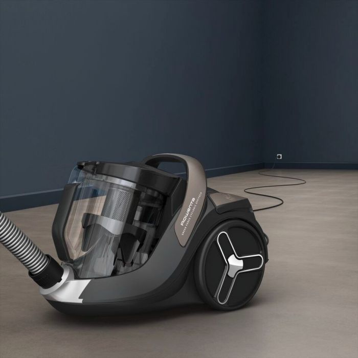Пилосос Rowenta контейнерний Green Force Cyclnic Effitech+, 500Вт, конт пил -2.5л, НЕРА, чорний