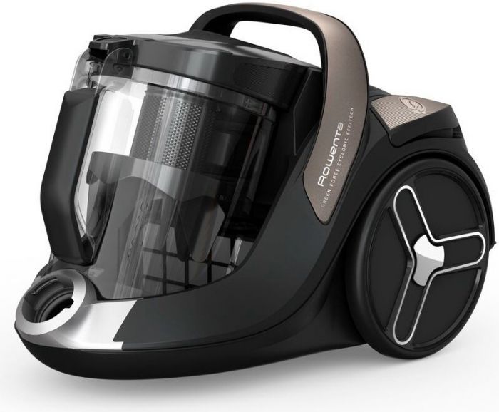 Пилосос Rowenta контейнерний Green Force Cyclnic Effitech+, 500Вт, конт пил -2.5л, НЕРА, чорний