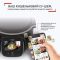 Мультиварка-скороварка Tefal Cook4me Touch, 1600Вт, чаша-6л, сенсорне керув., 13 програм, метал/пластик, чорний