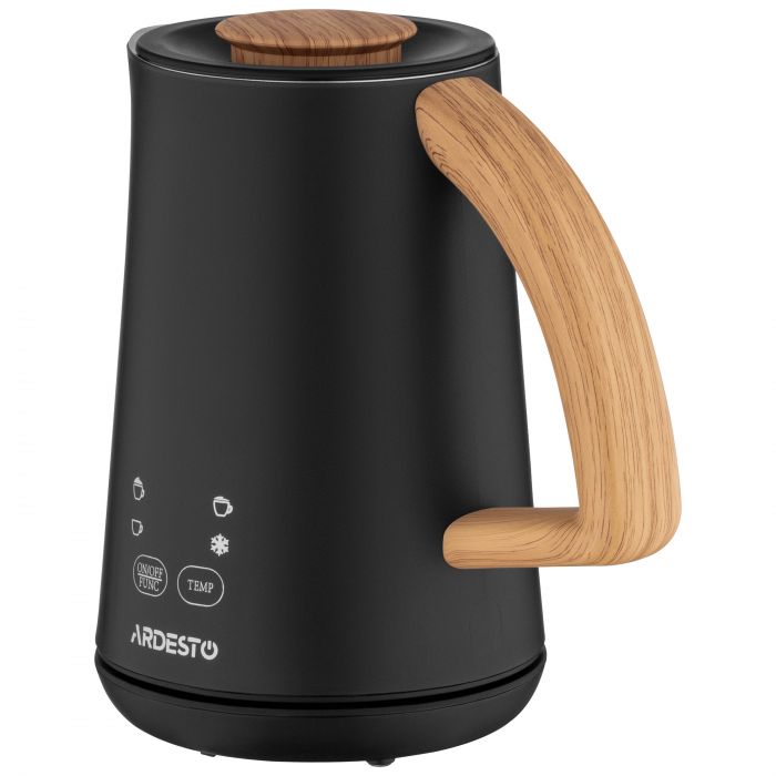 Спінювач-підігрівач ARDESTO 500Вт, ємність резервуару-500мл, LED-дисплей, чорний