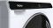 Пральна машина Haier фронтальна, 5кг, 1200, A+++, 44см, дисплей, інвертор, люк чорний, висота 70см, білий