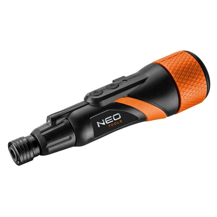 Викрутка Neo Tools акумуляторна, micro-USB, 3.6В Li-Ion, 800мА·год, 280об·хв, 42 біт, SL,PH,PZ,Torx, кейс