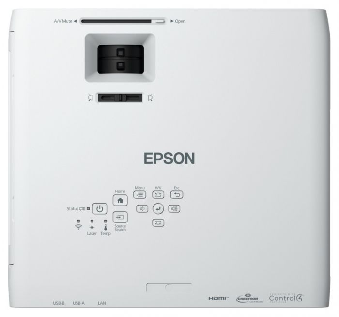 Проєктор Epson EB-L260F FHD, 4600 lm, LASER, 1.32-2.12, WiFi Проєктор Epson EB-L260F FHD, 4600 lm, LASER, 1.32-2.12, WiFi