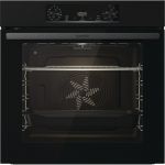 Духова шафа Gorenje електрична, 77л, A+, пара, дисплей, IconLed, піроліз, чорний