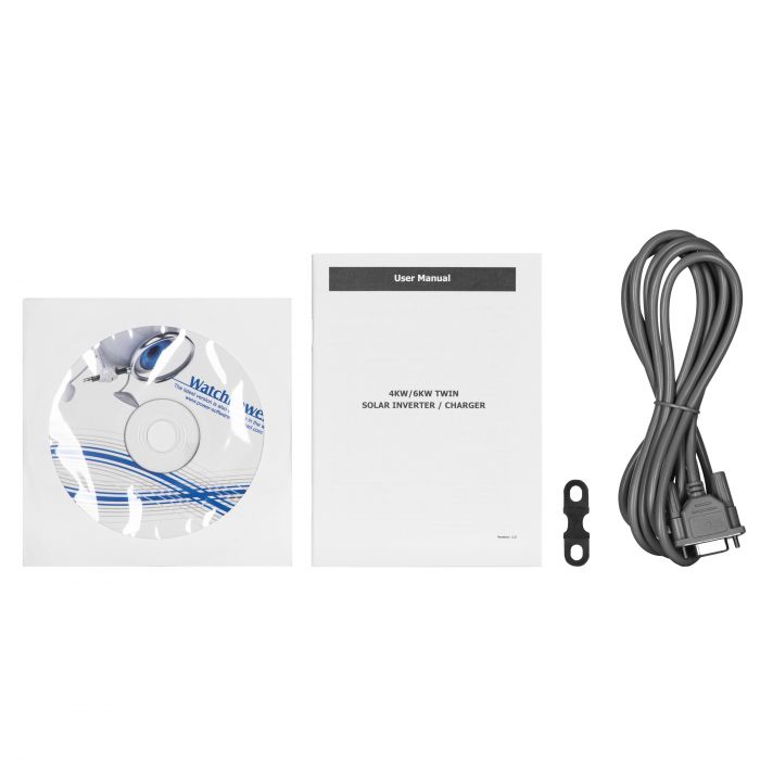 Інвертор сонячний автономний 2E SM-4K24T 4000VA/4000W, 24V, MPPT, 2xTerminal out