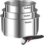 Набір посуду Tefal Ingenio Emotion, змінна ручка, 4предмети, нержавіюча сталь, бакеліт