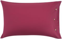 Наволочка Ardesto Mix&Match, 50х70см, 100% бавовна, сатин, бордовий