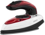 Праска Ardesto дорожня TI-S1200, 1000Вт, 70мл, паровий удар, постійна пара - 15гр, керам. підошва, біло-червоний