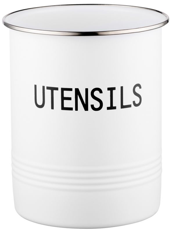 Підставка для кухонного приладдя Ardesto Midori 12х15.5см, метал, білий Підставка для кухонного приладдя Ardesto Midori 12х15.5см, метал, білий