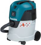 Пилосос професійний Makita VC2512L, 1000Вт, 210мБар, контейнер 25л, розетка 2600Вт, 7кг
