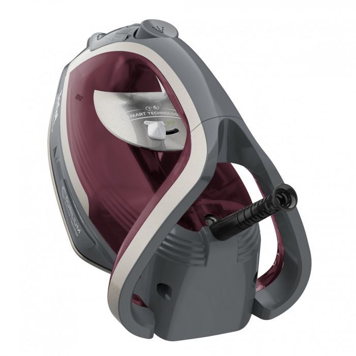 Праска Tefal Smart Protect Plus, 2800Вт, 270мл, паровий удар -260гр, постійна пара - 40гр, керам. підошва, сіро-бордовий
