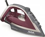 Праска Tefal Smart Protect Plus, 2800Вт, 270мл, паровий удар -260гр, постійна пара - 40гр, керам. підошва, сіро-бордовий